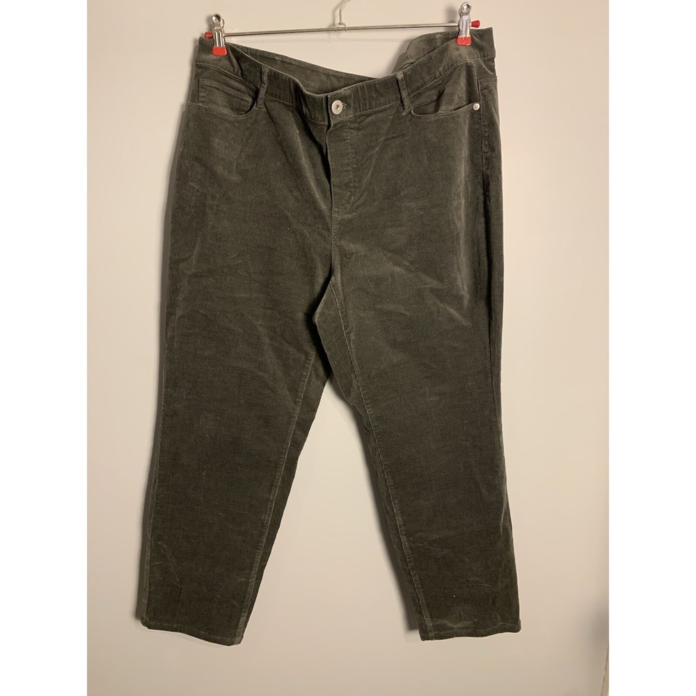 J. Jill Authentic Fit Pull-On Corduroy Jeans